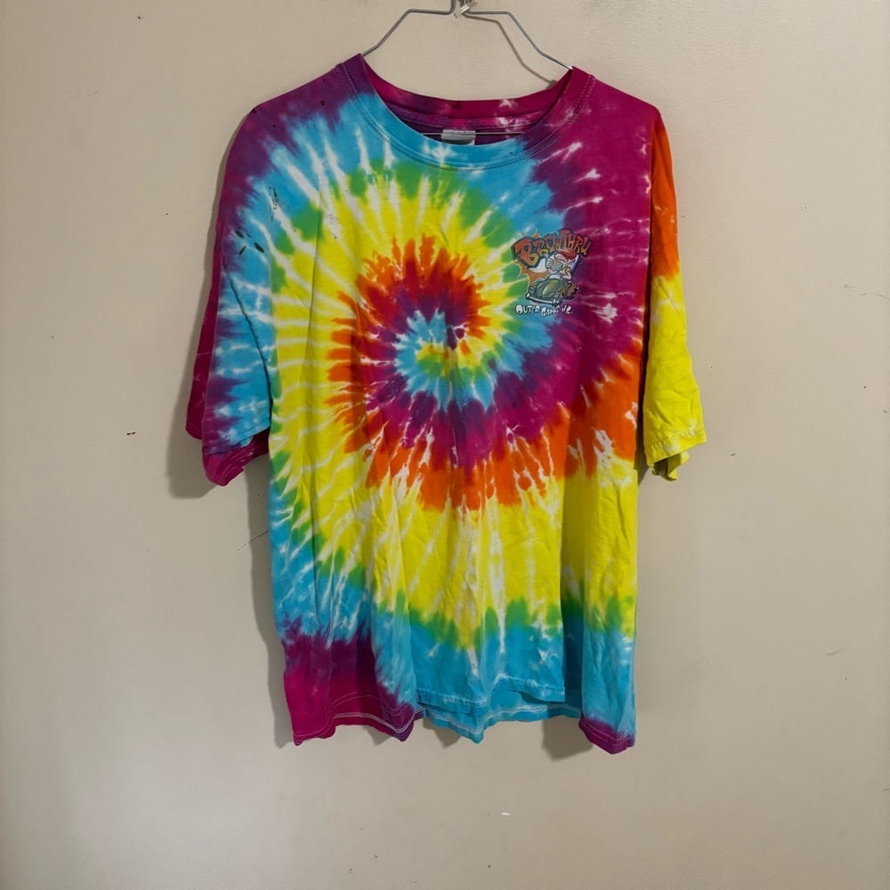 Tie Dye Brewthru Outer Banks Tee